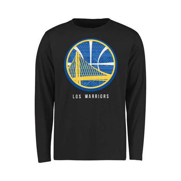 Golden State Warriors Youth Noches Enebea Long Sleeve WEM T-Shirt - Black,We sell and wholesale Golden State Warriors Youth Noches Enebea Long Sleeve WEM T-Shirt - Black on line form chian!
